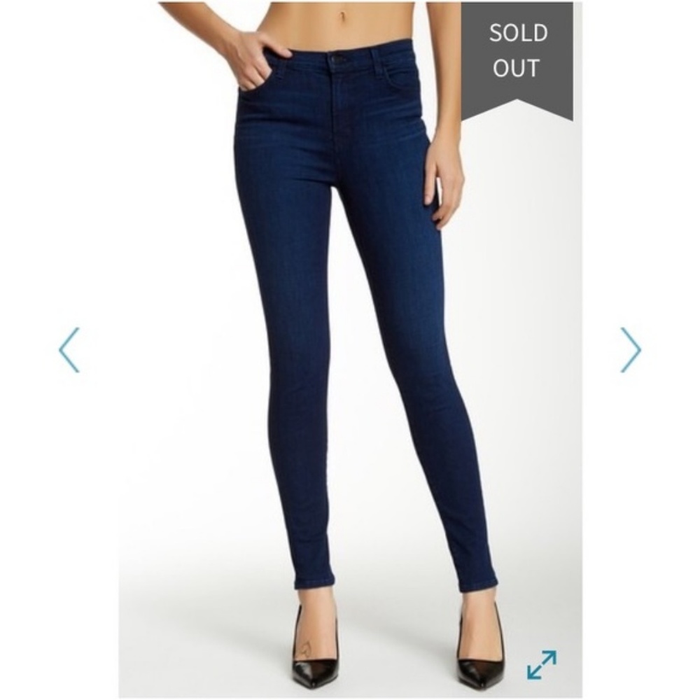 NEW J Brand Maria High Rise Skinny Supreme sz 27